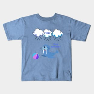 Third Birthday Kids T-Shirt